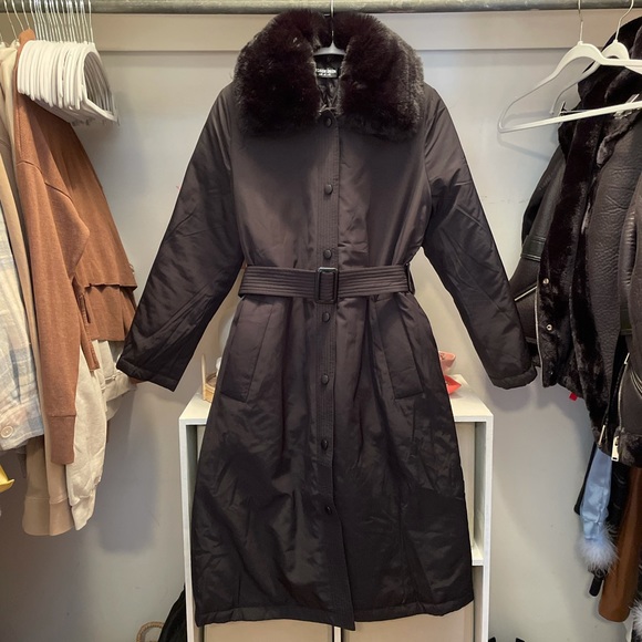 ASOS Jackets & Blazers - NEW Fur Coat